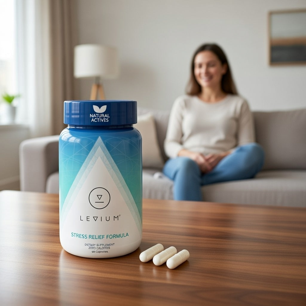 Levium Get Levium - Natural Supplement For Stress & Anxiety Relief